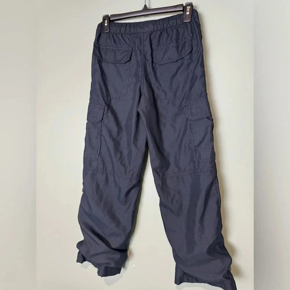 Tiny Hawk Boys Black Skater Pants Size Medium Cargo Pockets Fully Lined - Picture 1 of 8